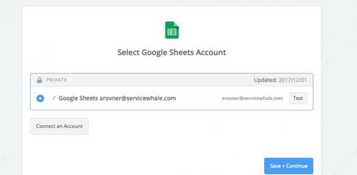 8. zapier - connect to gmail account